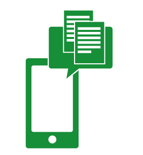 Messagerie sur mobile Fax et SMS sur mobile