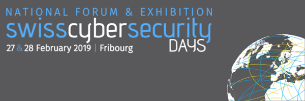 Cleanmail at the Swiss Cybersecurity Days in Fribourg, February 27 and 28, 2019