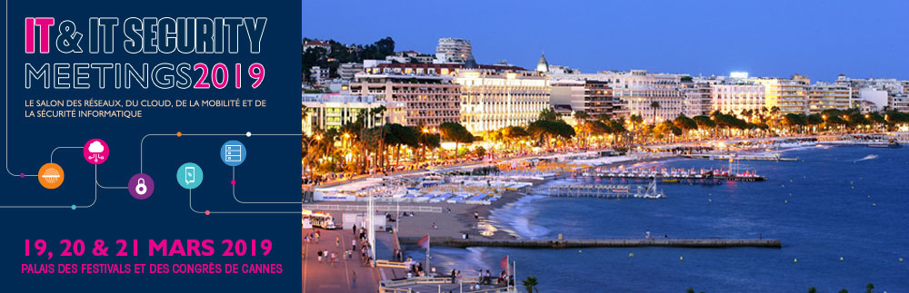 Alinto participa de nuevo en IT & IT SECURITY MEETINGS, del 19 al 21 de marzo en Cannes, Francia