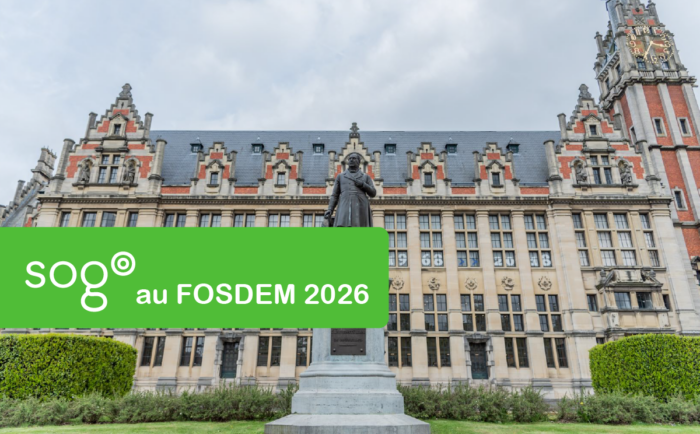 SOGo au FOSDEM 2026
