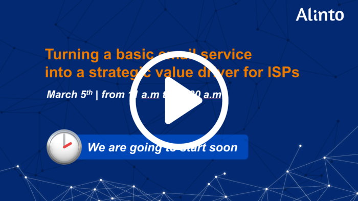 Replay webinar "Turning a basic email service into a strategic value driver for ISPs"