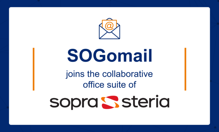 Sogomail joins the collaborative office suite of Sopra Steria
